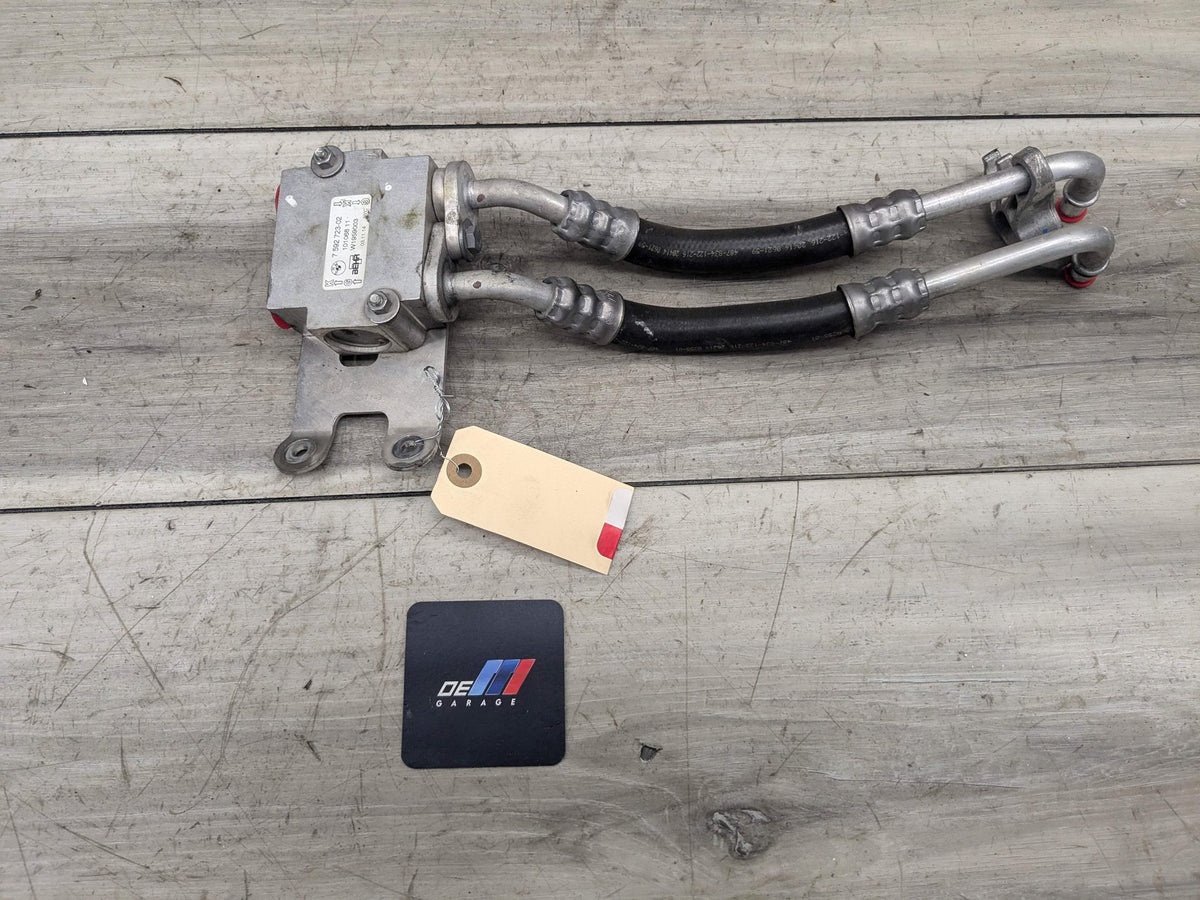 OEM BMW F80 F82 F83 F87 M3 M4 Transmission Oil Cooler Inlet Outlet Pipe Hose