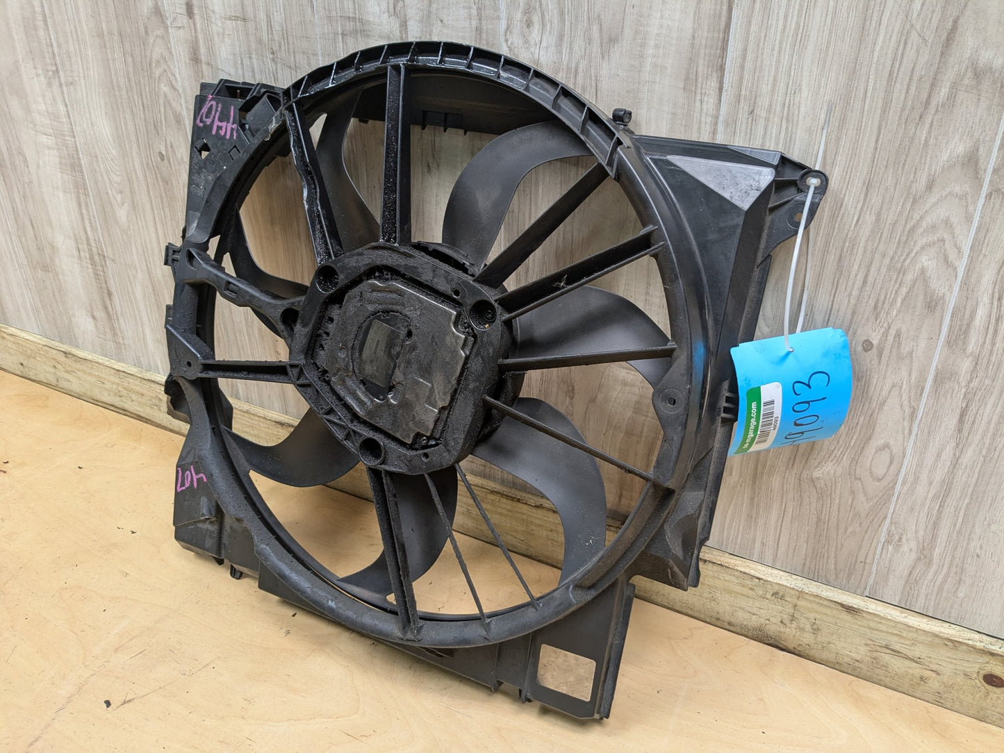07-13 OEM BMW E82 E90 E92 335 Engine N54 N55 Radiator Cooling Auxiliary Fan 600W