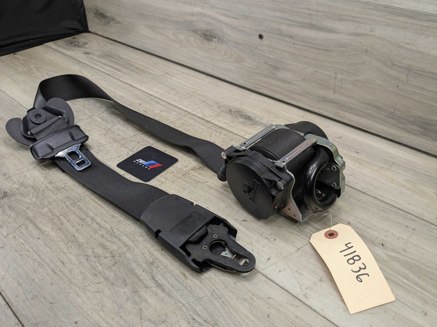 OEM BMW F39 F48 X1 X2 Front Right Passenger Seatbelt Seat Belt Retractor Black