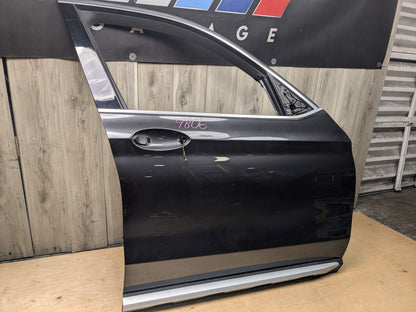 18-24 OEM BMW F97 G01 X3 X3M Front Right Passenger Door Shell Panel Grey A90