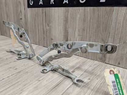 03-08 OEM BMW E85 Z4 Rear Left Right Trunk Lid Hinges PAIR White 300