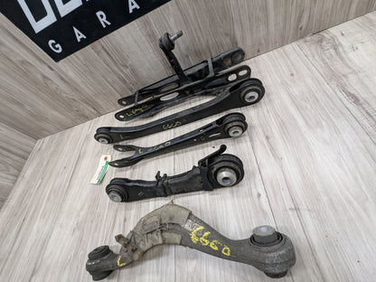 2018 BMW M550i G30 Rear Left Driver Control Arms SET 6861125 OEM BMW G11 G12 G14 G15 G16 G30 Rear Left Driver Upper Lower Control Arm SET