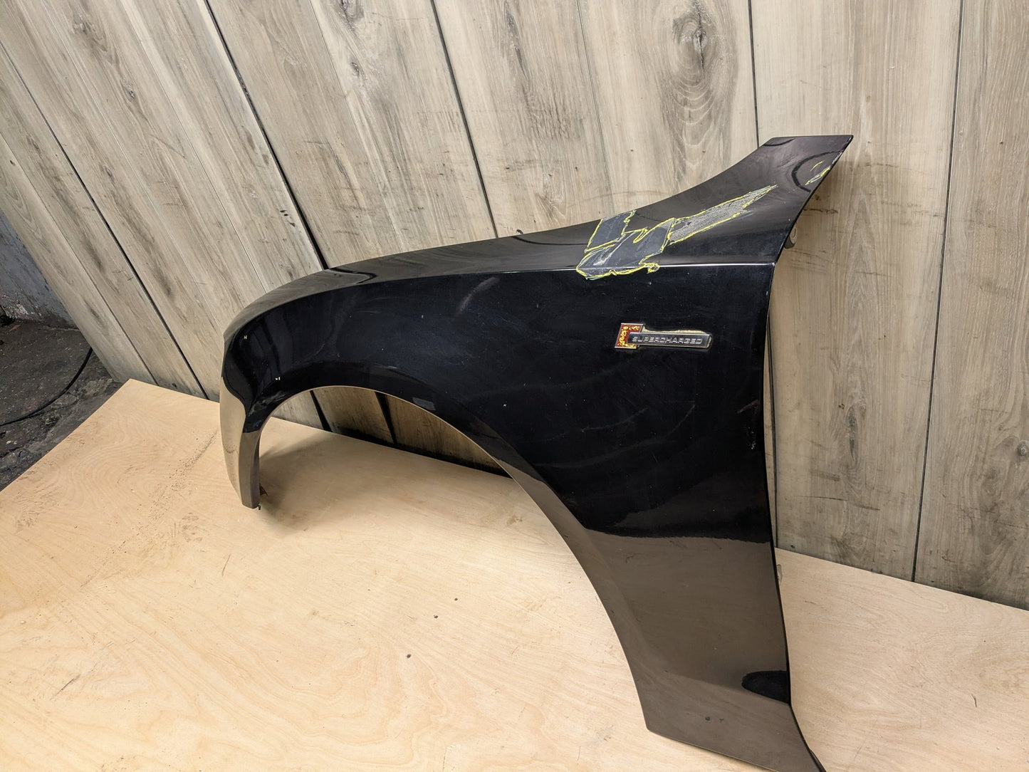 *08-17 OEM AUDI A5 S5 Front Left Driver Side Fender Panel Supercharged Black L8/ Z9Y