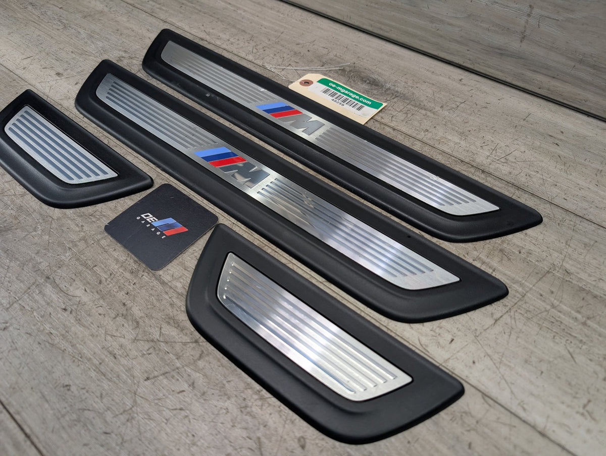 OEM BMW F25 F26 X3 X4 M SPORT Front Rear Left Right Door Sill Cover Trims SET