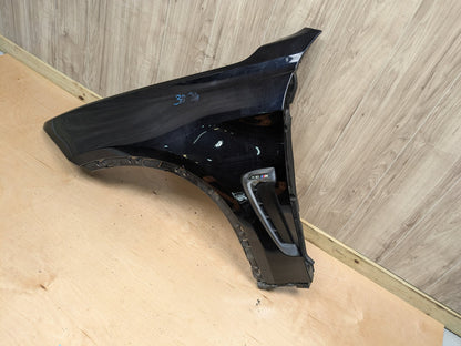 15-18 OEM BMW F86 X6M Front Left Driver Side Fender Panel Black 416 CARBONSCHWARZ METALLIC (416)