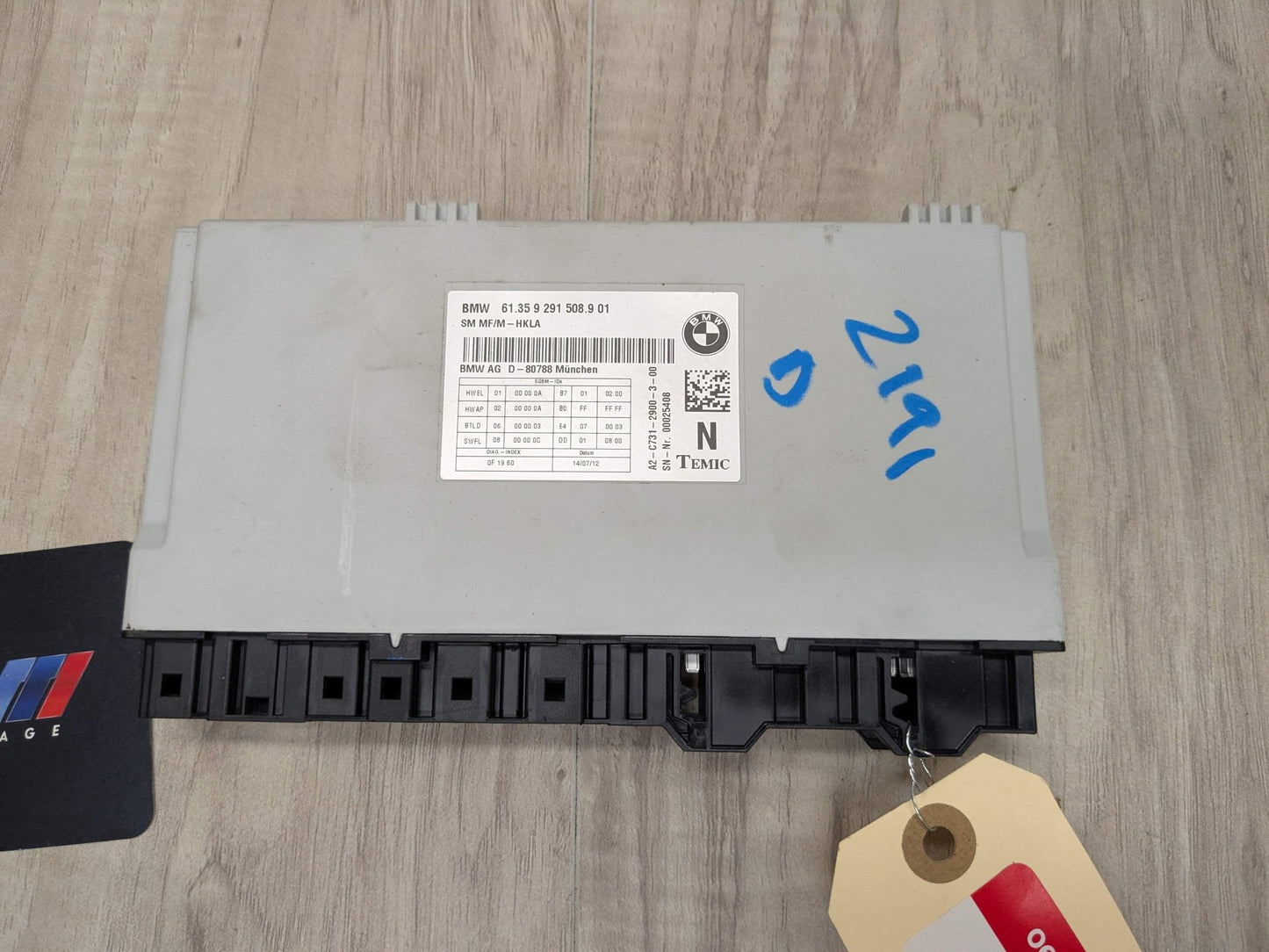 10-19 OEM BMW F30 F10 F12 F13 F01 F02 X3 X4 Left Right Seat Control Module