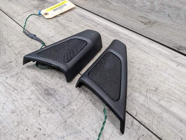 OEM BMW F10 528 535 Front Left Right Door Sound Speaker Tweeter w Cover PAIR