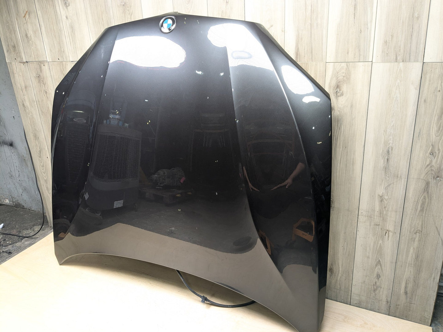 14-19 OEM BMW F15 F16 F85 F86 X5 X6 X5M X6M Hood Bonnet Panel Grey A90 SOPHISTOGRAU BRILLANTEFFEKT METALLI (A90)