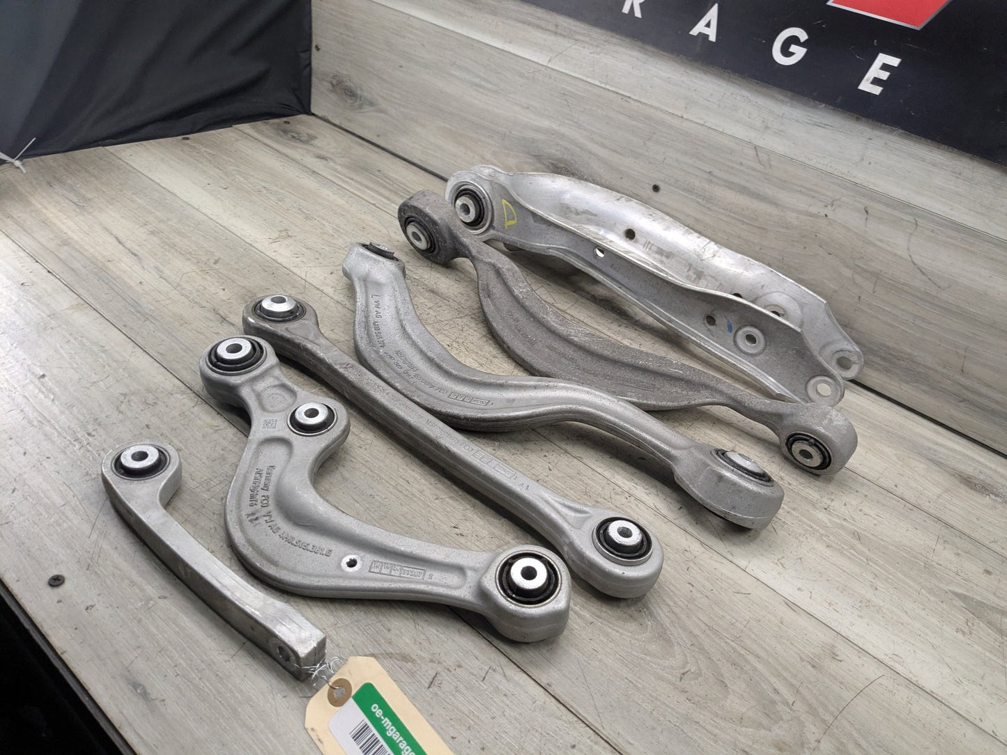 18-24 OEM AUDI Q5 SQ5 Rear Left Driver Upper Lower Control Arm SET