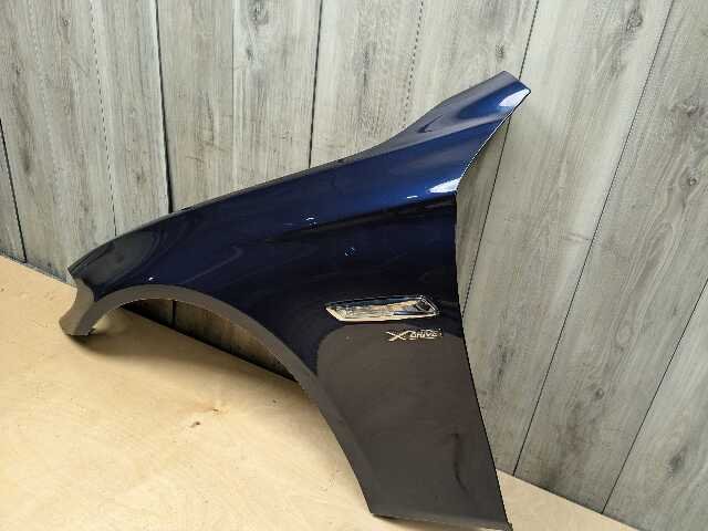 11-16 OEM BMW F10 528 535 550 Left Driver Side Fender Panel Blue A89