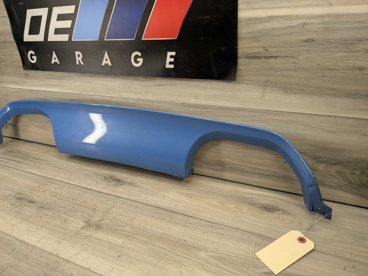 15-20 OEM BMW F80 F82 F83 M3 M4 REAR Bumper Cover Lower Diffuser Blue B68