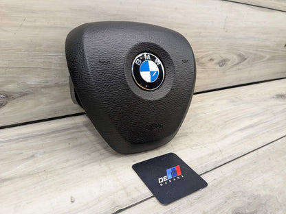 14-19 OEM BMW F15 F16 X5 X6 Front Driver Steering Wheel Airbag Air Bag Black
