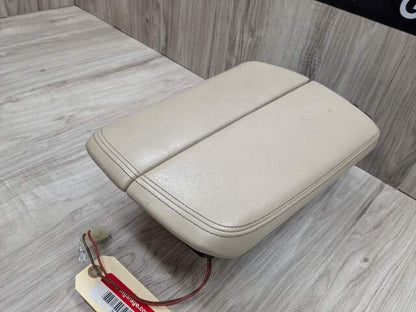 16-19 OEM BMW G11 G12 740 750 M760 Center Console Armrest Beige Leather*
