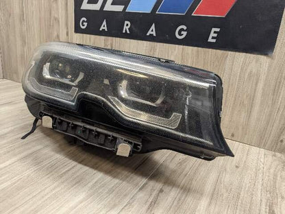 *19-21 OEM BMW G20 330 M340 Right Passenger Side LED AHL Headlight w Modules