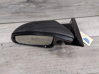 15-18 OEM BMW F83 M4 Left Driver Mirror Assembly Auto Dip Camera Black