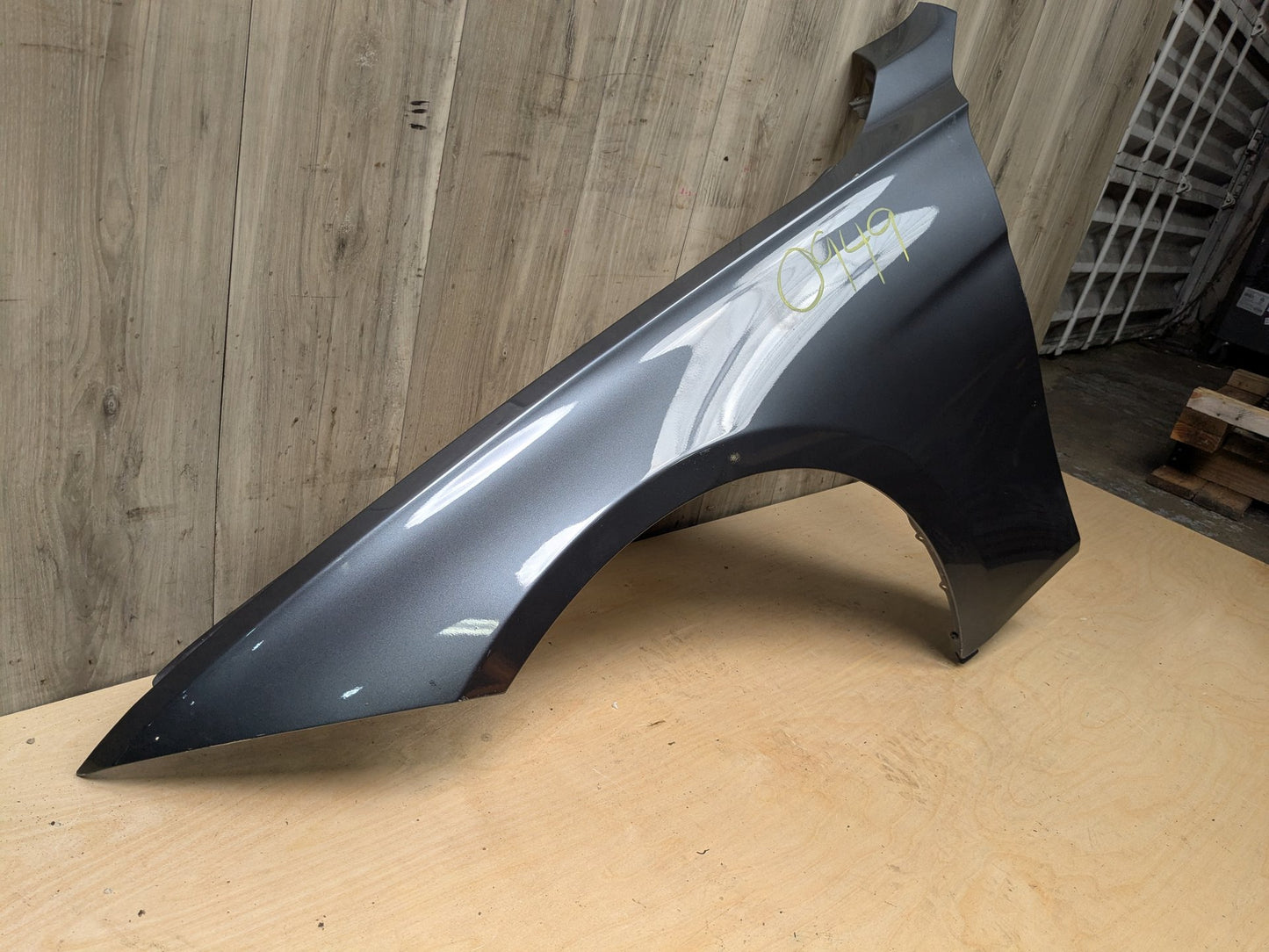 *12-18 AFT BMW F30 F31 328 330 335 340 Left Driver Side Fender Panel Gray B38 MINERALGRAU METALLIC (B39)