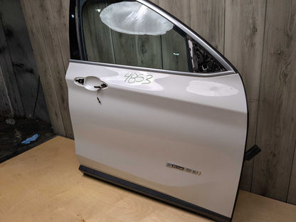 *16-22 OEM BMW F48 X1 28i 28iX Front Right Passenger Door Shell Panel White A96 MINERALWEISS METALLIC (A96)