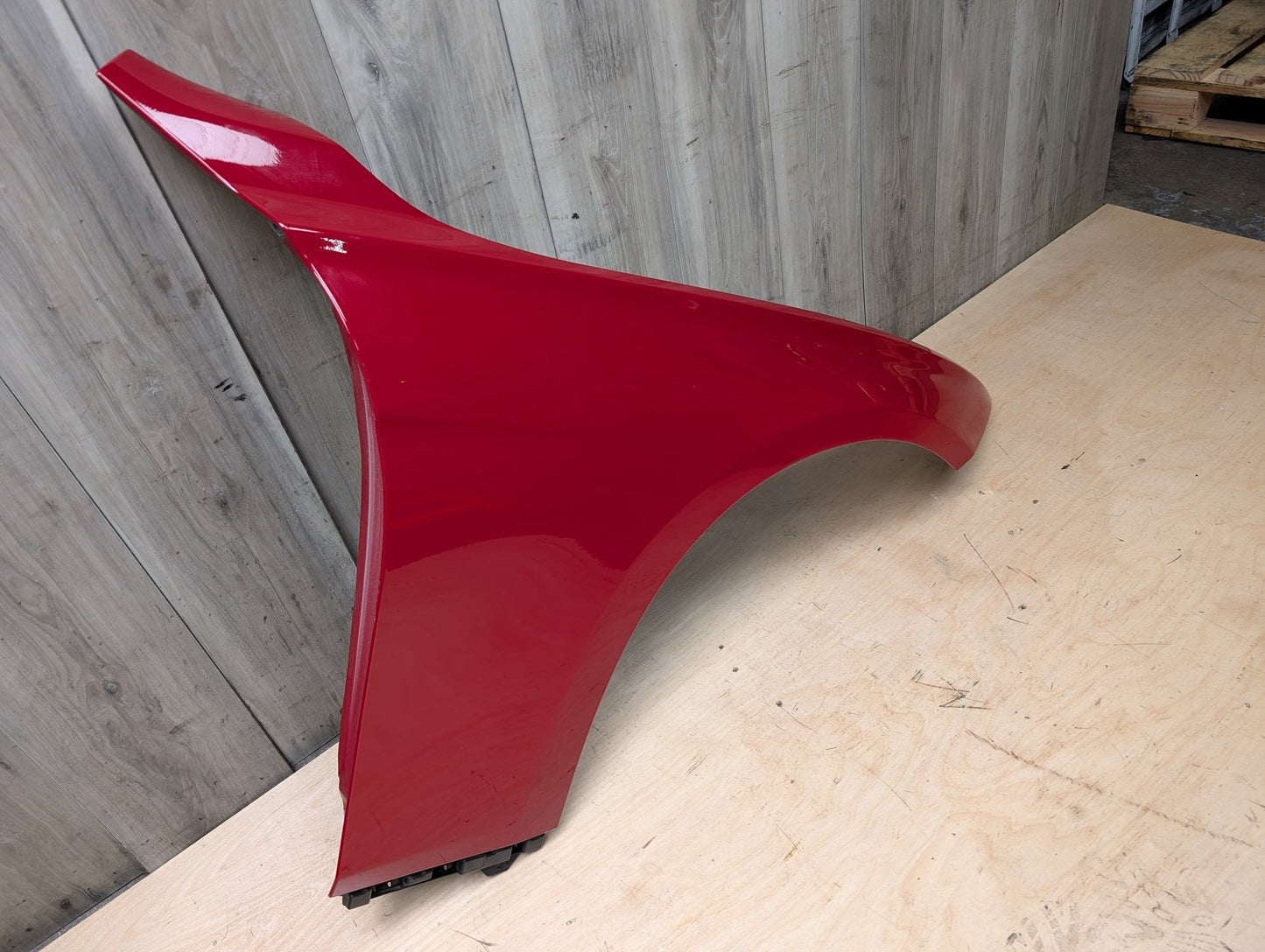 12-18 OEM BMW F30 F31 328 330 335 340 Right Passenger Side Fender Panel Red A75 MELBOURNEROT METALLIC (A75)