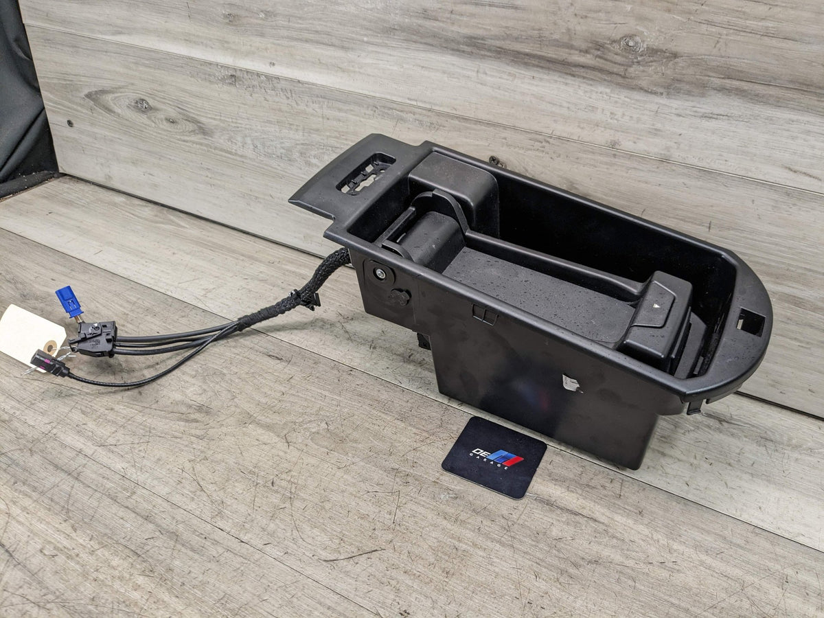 11-17 OEM BMW F25 X3 Front Center Console Armrest Storage Compartment Box