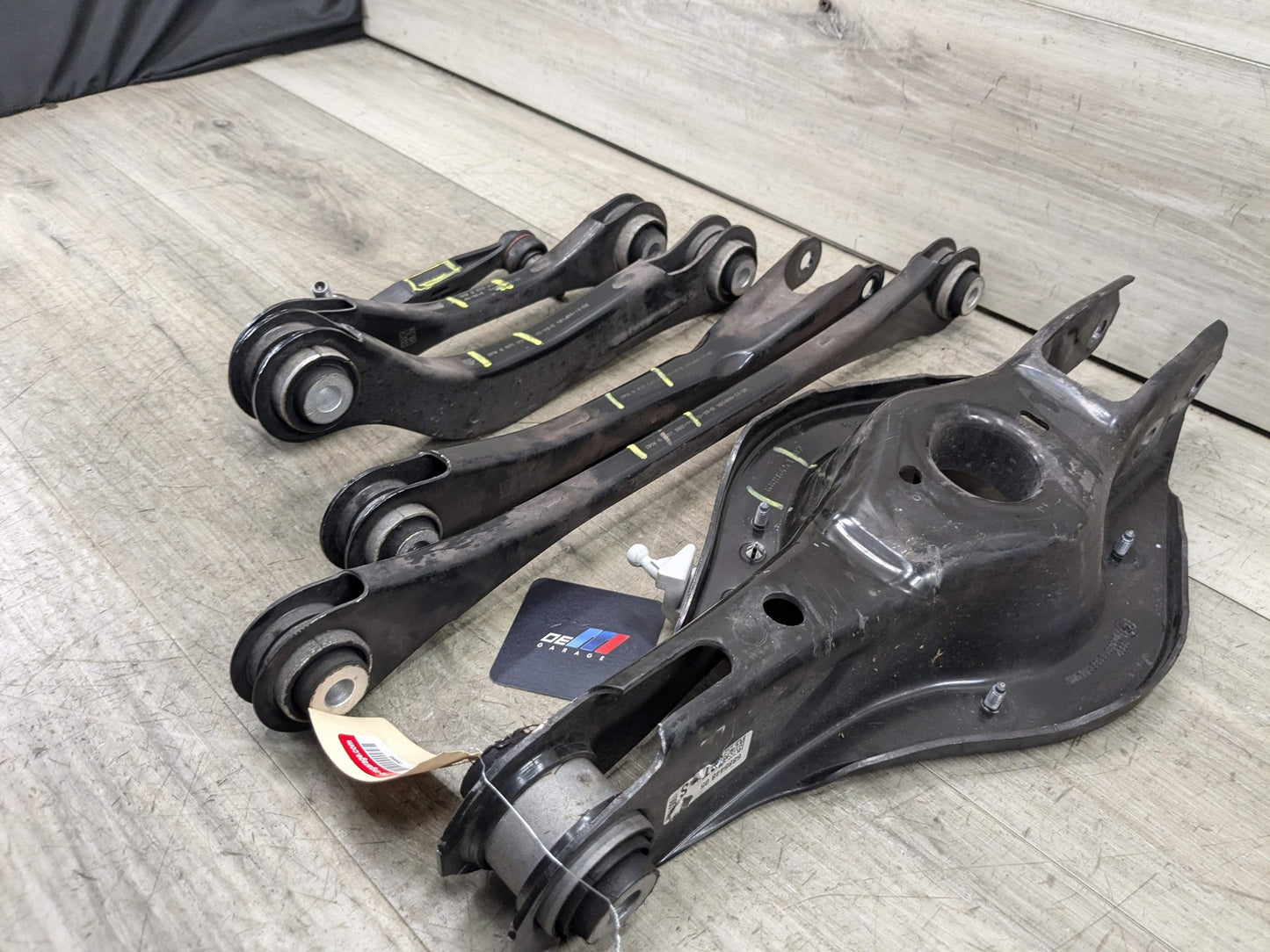 19-24 OEM BMW G29 Z4 30 M40 REAR Left Driver Side Upper Lower Control Arm SET