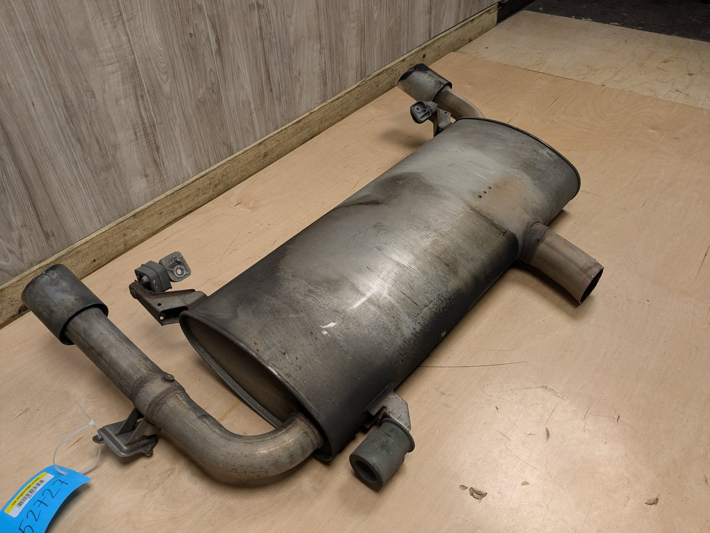 18-21 OEM BMW G01 X3 30i 30iX Engine B46 Rear Muffler Exhaust System w/ Tips