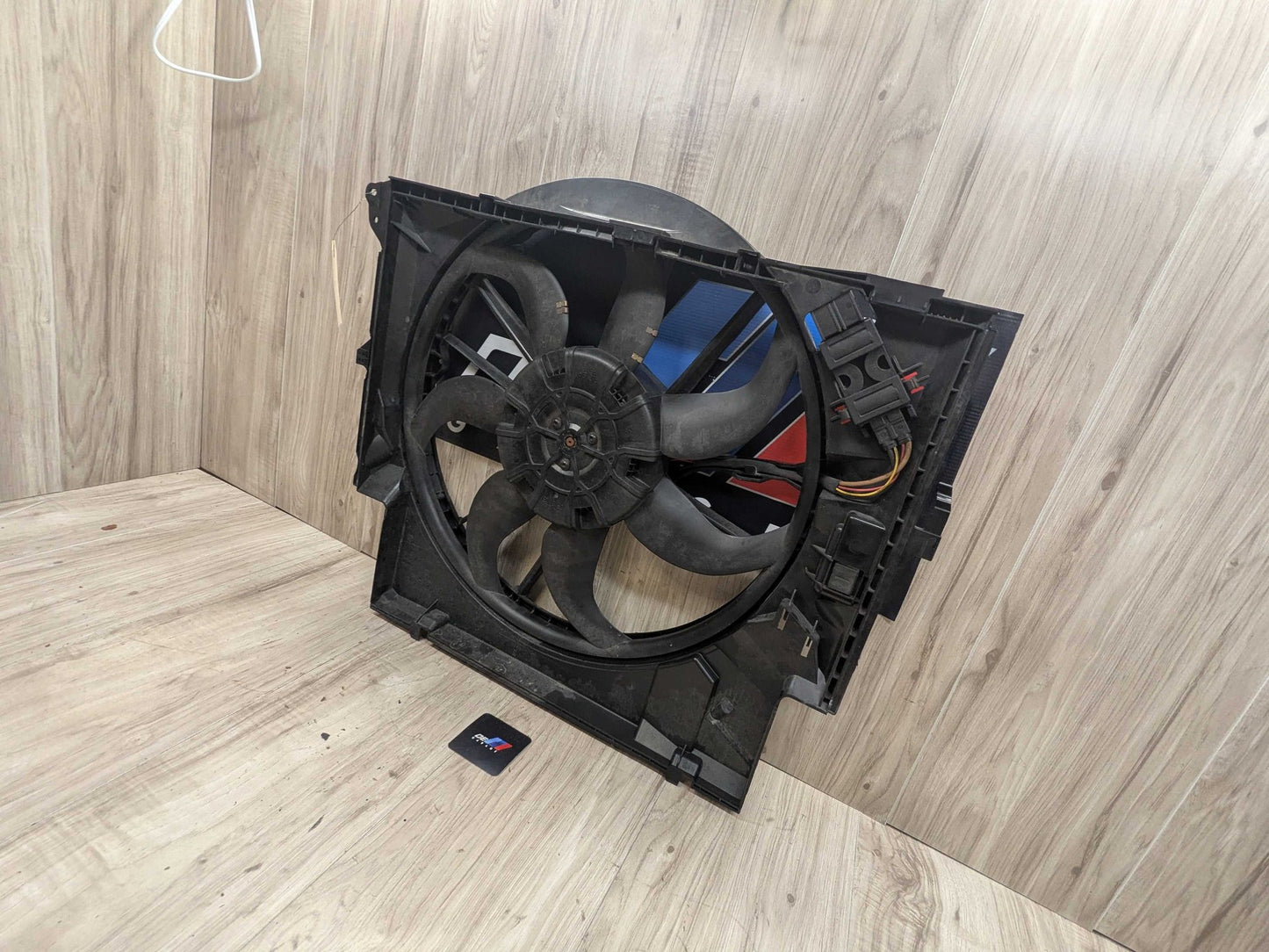 07-13 OEM BMW E82 E90 E92 335 Engine N54 N55 Radiator Cooling Auxiliary Fan 600W