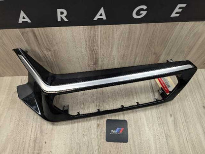 18-26 OEM BMW G29 Z4 30 M40 Dash AC Air Vent Strip Trim Piano Black