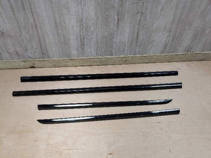 OEM BMW G12 740 750 M760 Lower Left Right Side Door Molding Strip Trim SET Black