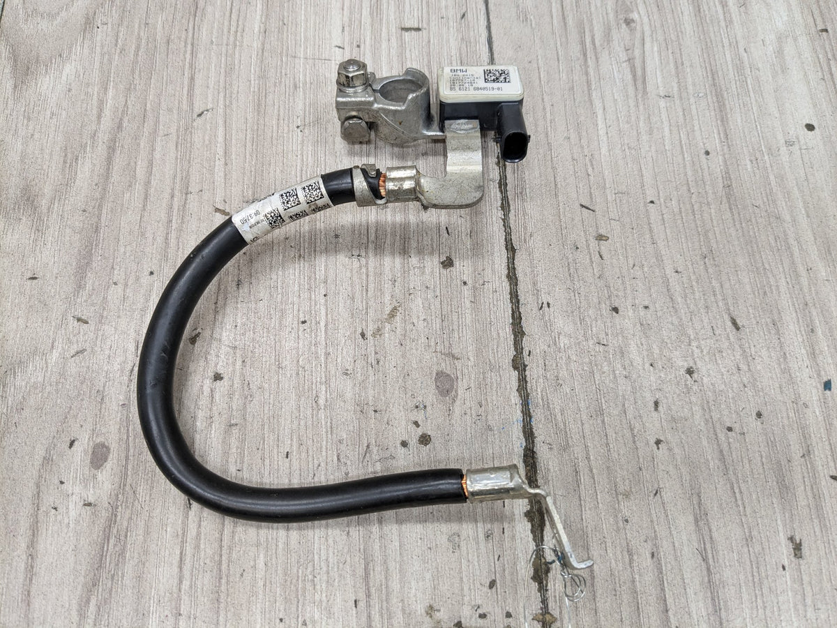 2019 BMW X3 G01 Battery Negative IBS Wire Cable 6840519 OEM BMW G01 G12 G30 530 540 M550 X3 Negative Battery Cable Terminal IBS Sensor