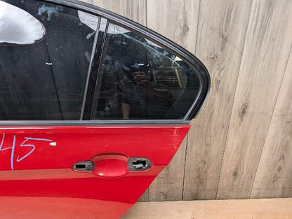 OEM BMW F30 F80 328 330 335 340 M3 Rear Left Driver Door Shell Panel Red A75