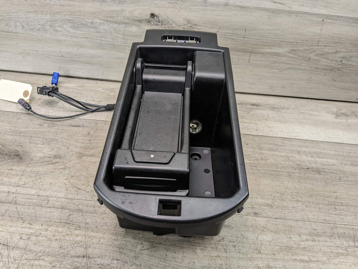 11-17 OEM BMW F25 X3 Front Center Console Armrest Storage Compartment Box