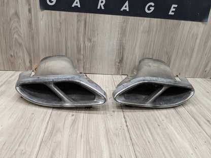 2015-2021 Mercedes-Benz C43 W205 Rear Left Right Exhaust Muffler Tips SET A0004900627