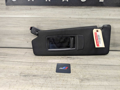 17-20 OEM BMW F90 G30 530 540 M550 M5 Interior Left Driver Sun Visor Shade Black