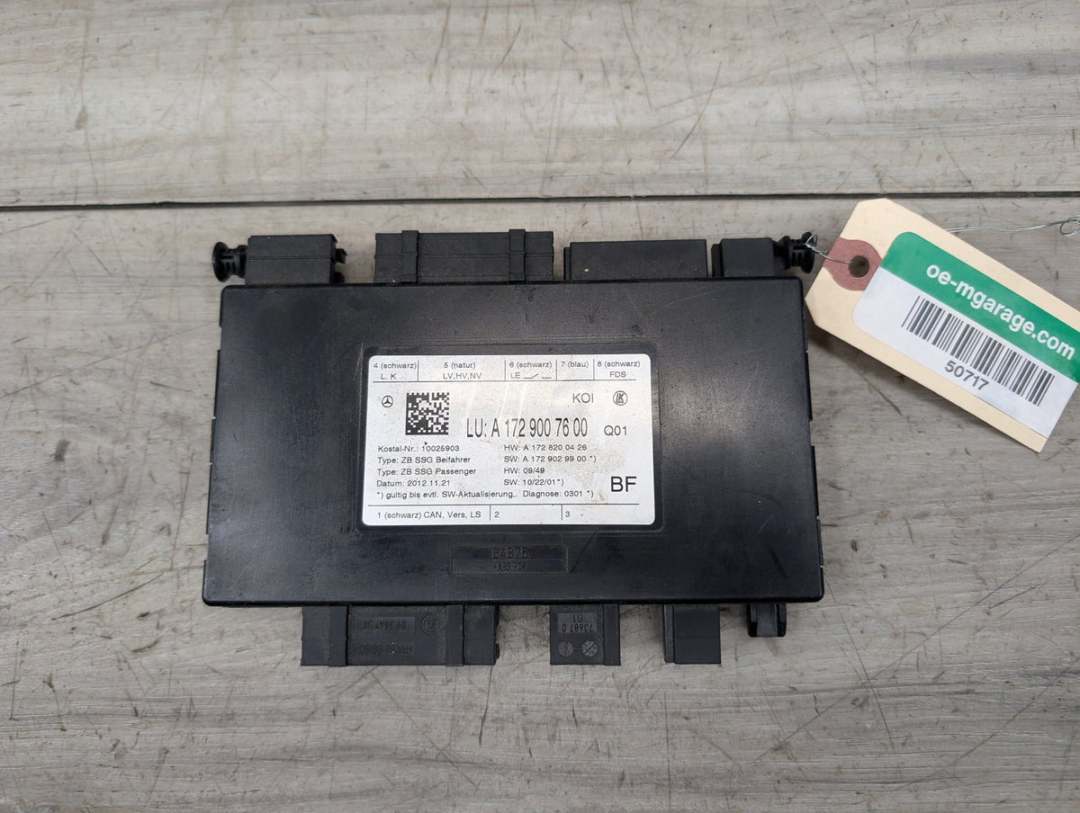 OEM Mercedes W204 W207 W212 E350 E550 Front Right Passenger Seat Control Module