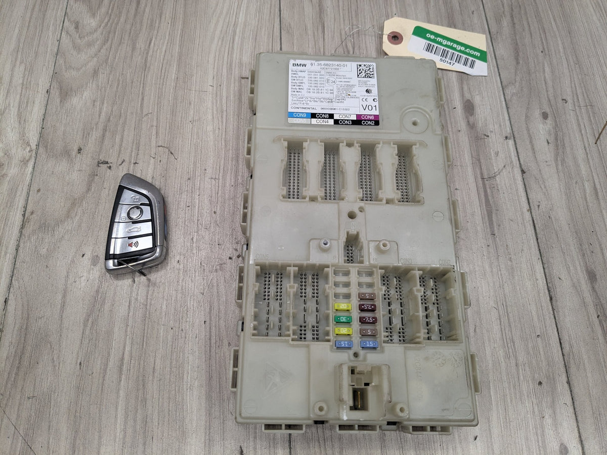 OEM BMW F90 F97 G01 G12 G30 BDC Body Domain Control Control Module Unit w/ Key