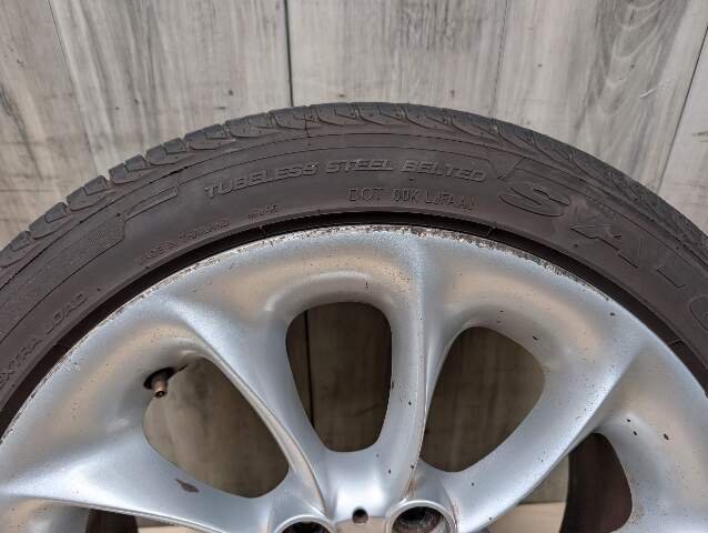 03-08 OEM BMW E85 Z4 Rim Wheel 17x8" ET:47 LA Wheel Turbine Style 106