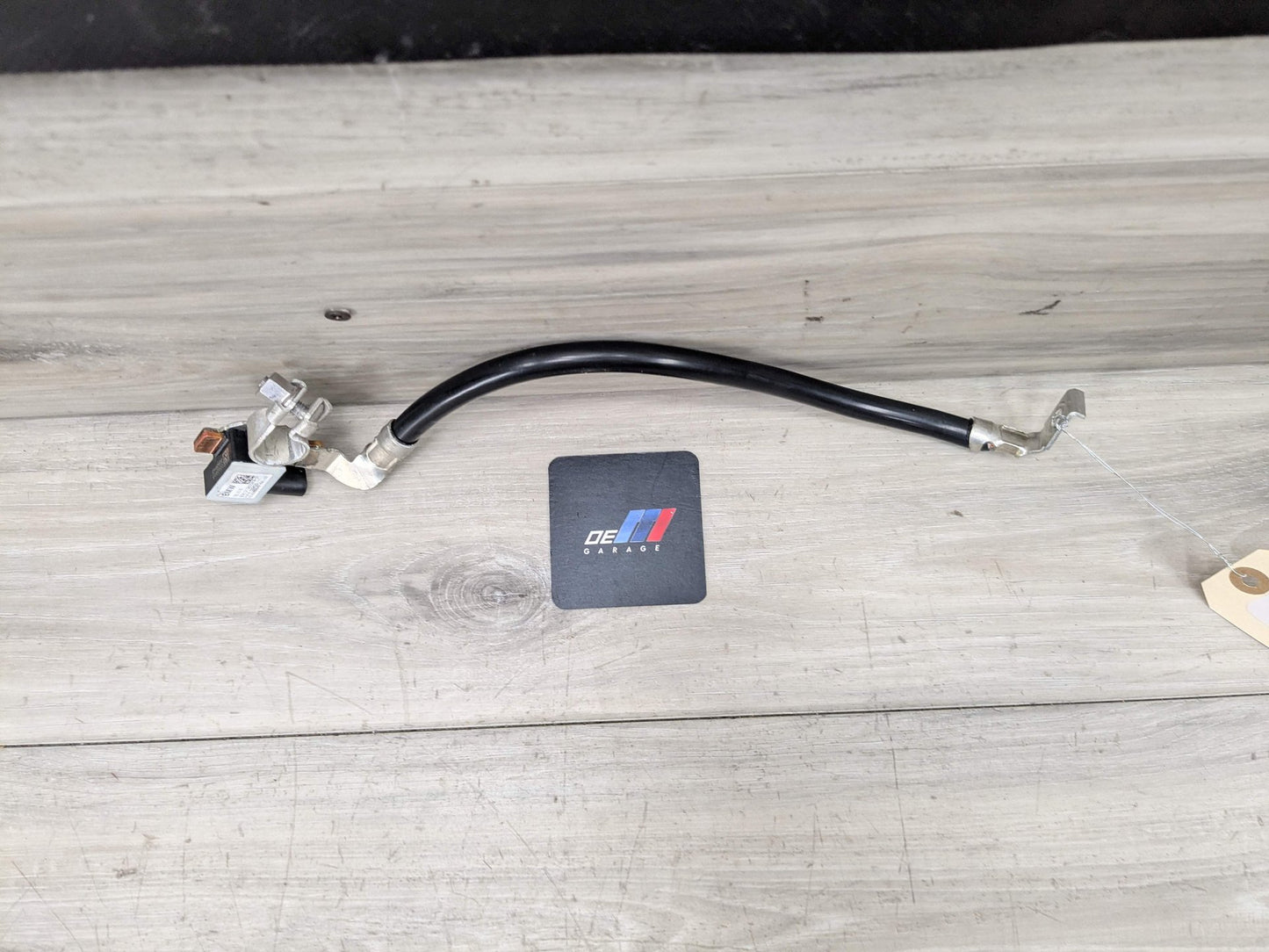 2022 BMW 430i G26 Battery Negative IBS Wire Cable 9855909 OEM BMW G05 G06 G07 G20 G22 G23 G26 G42 Negative Cable Terminal IBS Sensor Black