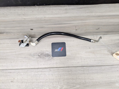 2022 BMW 430i G26 Battery Negative IBS Wire Cable 9855909 OEM BMW G05 G06 G07 G20 G22 G23 G26 G42 Negative Cable Terminal IBS Sensor Black