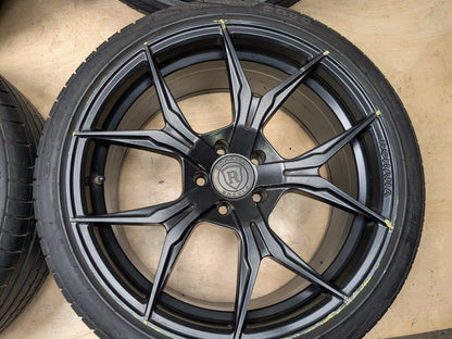 *NOTE* 19-25 ROHANA BMW G20 330 M340 Wheels Rims 19x8.5 19x9.5 ET30 ET35 SET