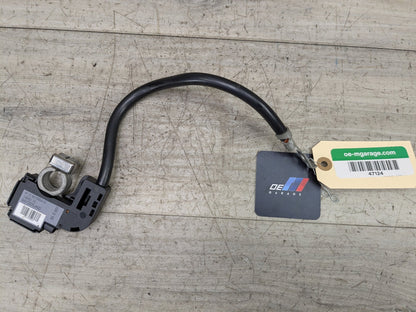 07-14 OEM BMW E70 E71 X5M X6M Rear Trunk Battery Negative Ground Cable