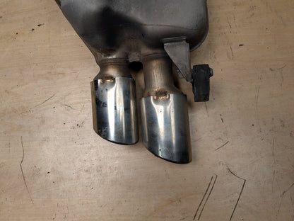 13-17 OEM AUDI S4 S5 3.0L Rear Left Driver Side Exhaust Muffler