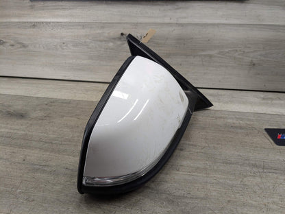 16-22 OEM BMW F48 X1 Right Passenger Side Exterior Mirror Glass Assembly White