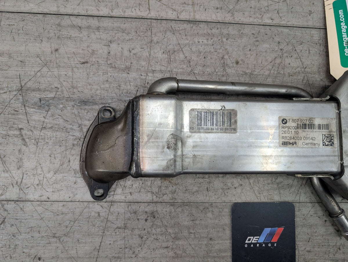 09-13 OEM BMW E70 X5 Diesel Engine M57Y Turbo Exhaust Cooler Unit Charge EGR