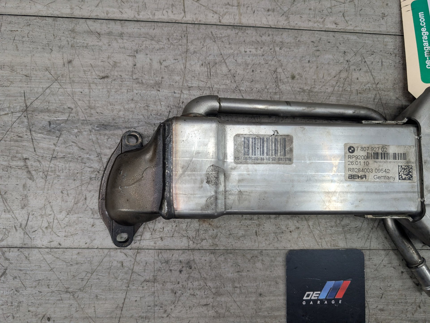 09-13 OEM BMW E70 X5 Diesel Engine M57Y Turbo Exhaust Cooler Unit Charge EGR