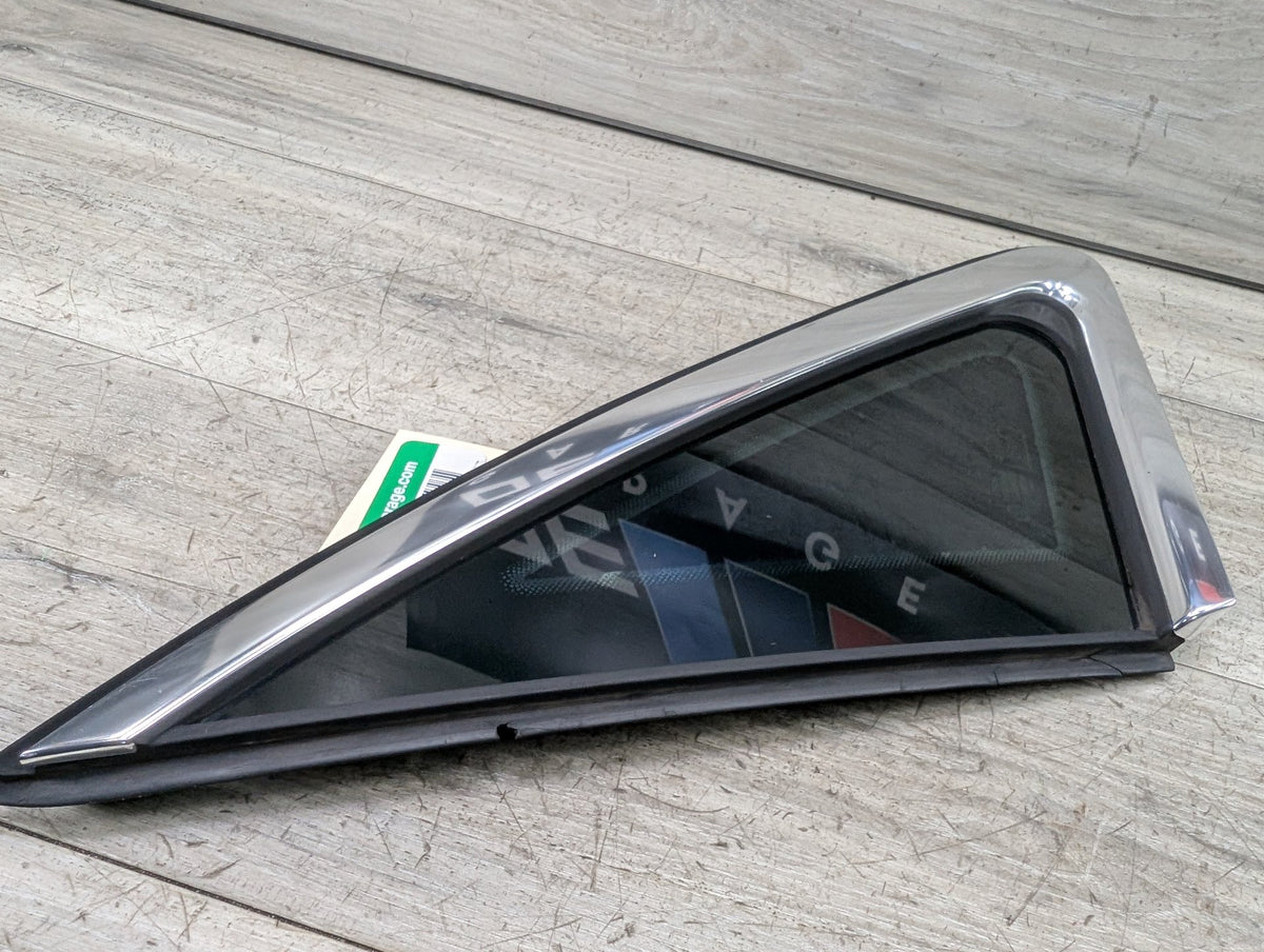 17-19 OEM AUDI A4 B9 S4 Rear Left Driver Side Quarter Window Glass