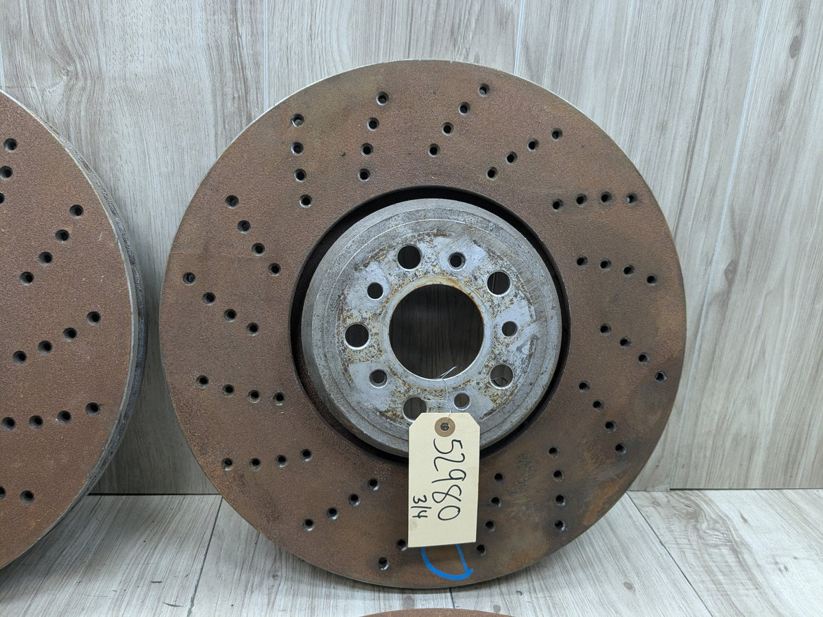 2020-2024 BMW X3 F97 Front Rear Left Right Brake Disc Rotors SET 8054825