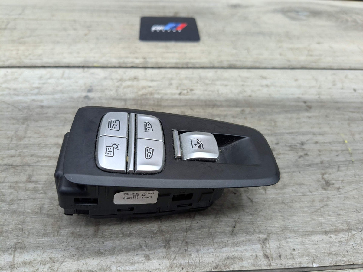 16-22 OEM BMW G07 G12 740 750 Rear Left Right Window Door Sun Shade Switch