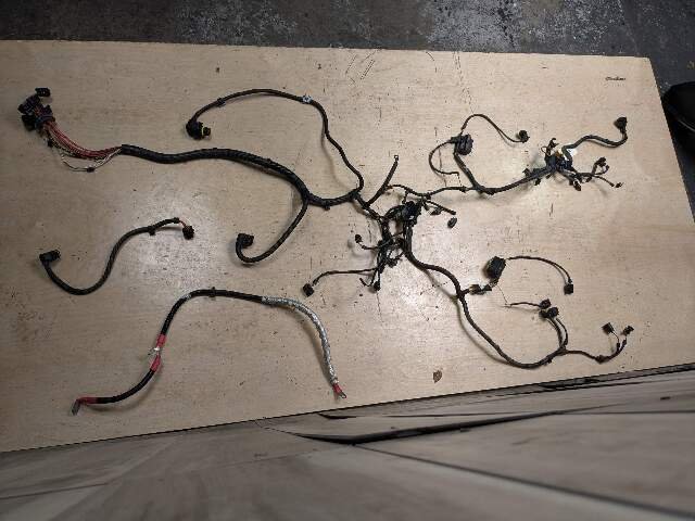 OEM BMW E84 F10 F25 F30 F32 328 Engine N20 Motor Module Wiring Wire Harness 2