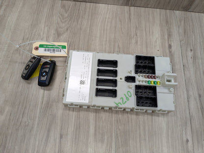 OEM BMW F30 F32 F33 F36 F80 F82 M3 M4 Body Control Junction Box Module FEM + Key