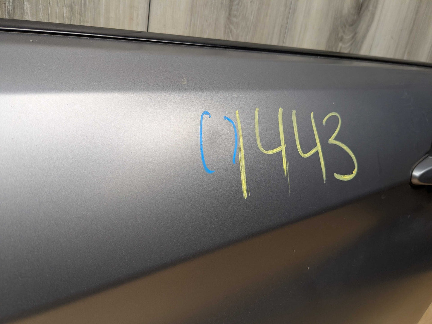 OEM BMW F36 428 430 435 440 Gran Coupe FRONT Left Driver Door Shell Panel Black SONDERLACKIERUNG (490)